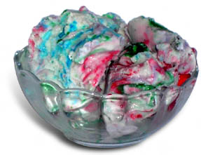 Melted Crayon Ice Cream